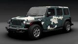 Army Green Camouflage TT Cars