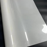 7.5mil Carbon Fiber Clear Glossy Paint Protection Film