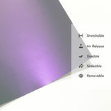Gloss Gray Purple Color Shift Vinyl Wrap