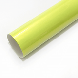 Fluorescent Yellow Pearlescent Metallic Vinyl Wrap