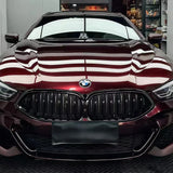 Glossy Metallic Black Rose Color PPF