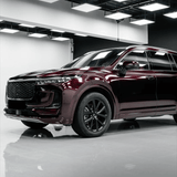 Gloss Metallic Black Rose Vinyl Wrap