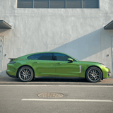 Gloss Metallic Mamba Green Vinyl Wrap