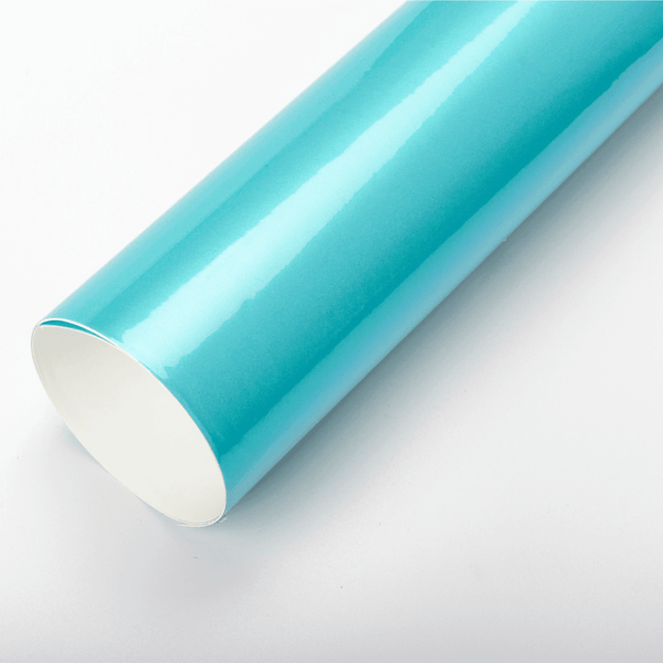 Gloss Metallic Turquoise Blue Vinyl Wrap