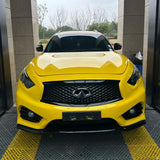 Gloss Crystal Yellow Vinyl Wrap