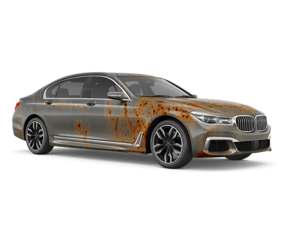 Gray Rust Vinyl Wrap