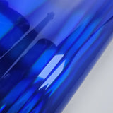 Holographic Blue Chrome Vinyl Wrap