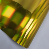 Holographic Chrome Gold Vinyl Wrap
