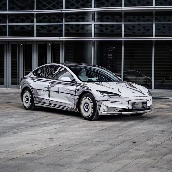 Manga/Comic Book Car Wrap