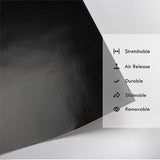 Satin Ceramic Black Vinyl Wrap