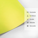 Matte Metallic Fluorescent Yellow Vinyl Wrap