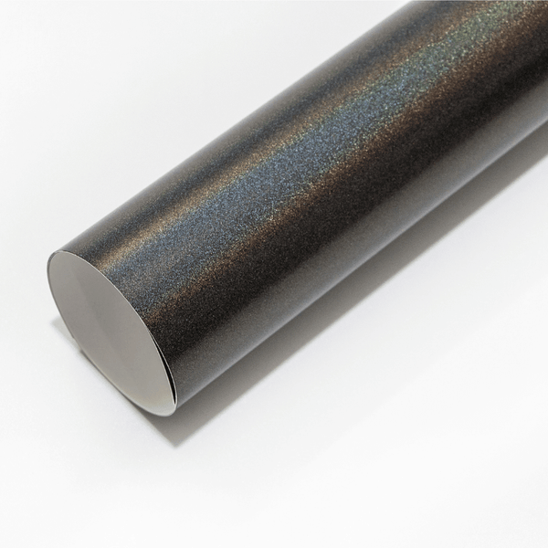 Iridescent Gray Laser Matte Vinyl Wrap