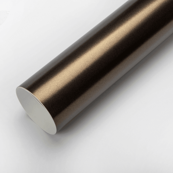 Matte Metallic Golden Brown Vinyl Wrap