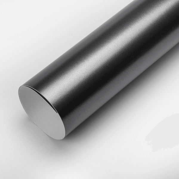 Matte Metallic Dark Gray Vinyl Wrap