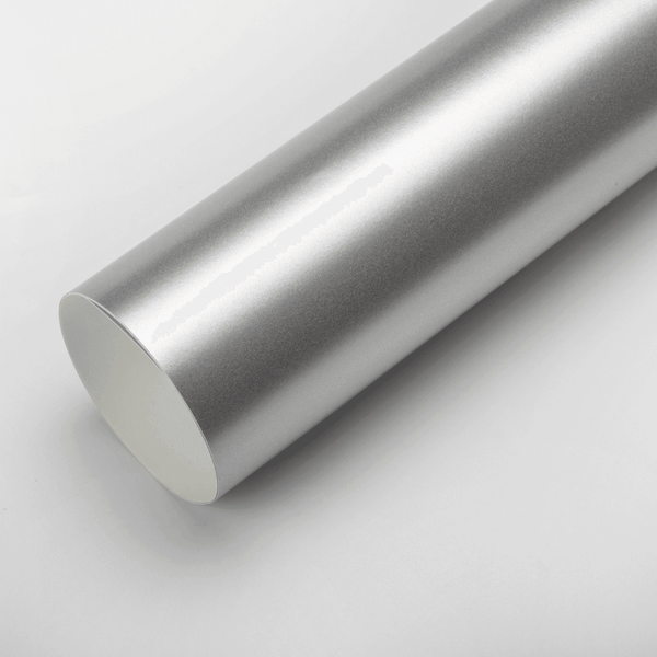 Matte Metallic Silver Vinyl Wrap