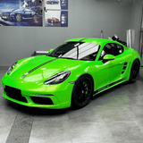 Neon Green Pearlescent Metallic Vinyl Wrap