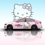 Hello Kitty Car Wrap