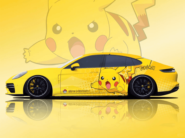 Pokemon Car Wrap
