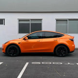 Gloss Metallic Racing Orange Color PPF