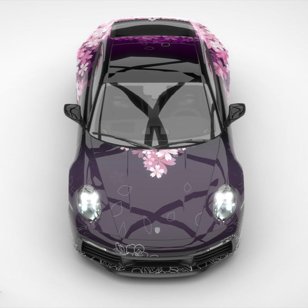 Sakura Vinyl Wrap