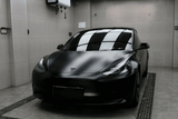 Satin Ceramic Black Vinyl Wrap