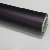 Satin Metallic Black Purple Color PPF