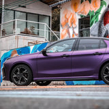 Satin Metallic Midnight Purple Color PPF