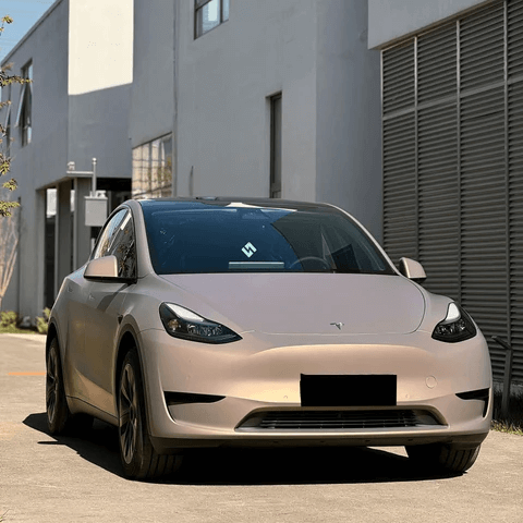 Satin Pinkish Brown Vinyl Wrap