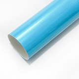 Sky Blue Pearlescent Metallic Vinyl Wrap