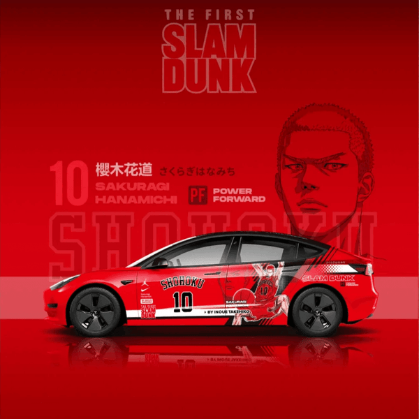 Slam Dunk Car Wrap