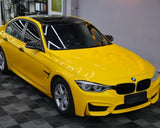 Gloss Crystal Yellow Vinyl Wrap