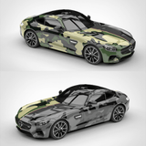 Two-Tone Camouflage Vinyl Wrap