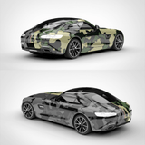 Two-Tone Camouflage Vinyl Wrap