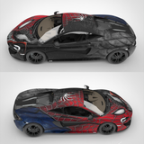 Venom Spider-Man Car Wrap