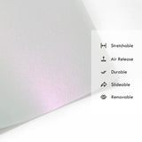 Glossy White Pink Wrap