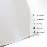 Glossy White Blue Wrap