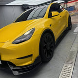 Gloss Crystal Yellow Vinyl Wrap