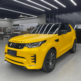 Matte Metallic Yellow Vinyl Wrap