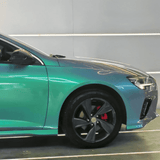 Pearlescent Metallic Blue Green Vinyl Wrap