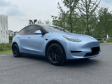 Matte Metallic Gray Blue Vinyl Wrap