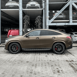 Matte Metallic Golden Brown Vinyl Wrap