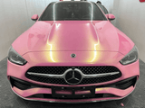 Neon Pink Pearlescent Metallic Vinyl Wrap