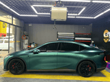 Matte Metallic Dark Green Vinyl Wrap