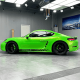 Neon Green Pearlescent Metallic Vinyl Wrap