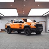 Orange Pearlescent Metallic Vinyl Wrap