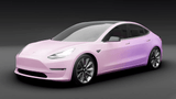 Pink Purple Gradient Vinyl Wrap