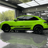 Gloss Crystal Green Vinyl Wrap