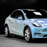 Gloss Gray Blue Color Shift Vinyl Wrap