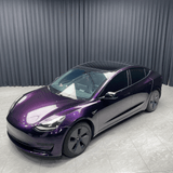 Gloss Metallic Midnight Purple Vinyl Wrap
