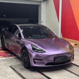 Liquid Metallic Purple Vinyl Wrap